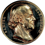Samuel Hahnemann Gedenkmünze, bronze